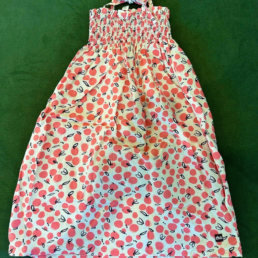 Tea Collection Pink & White Summer Dress
